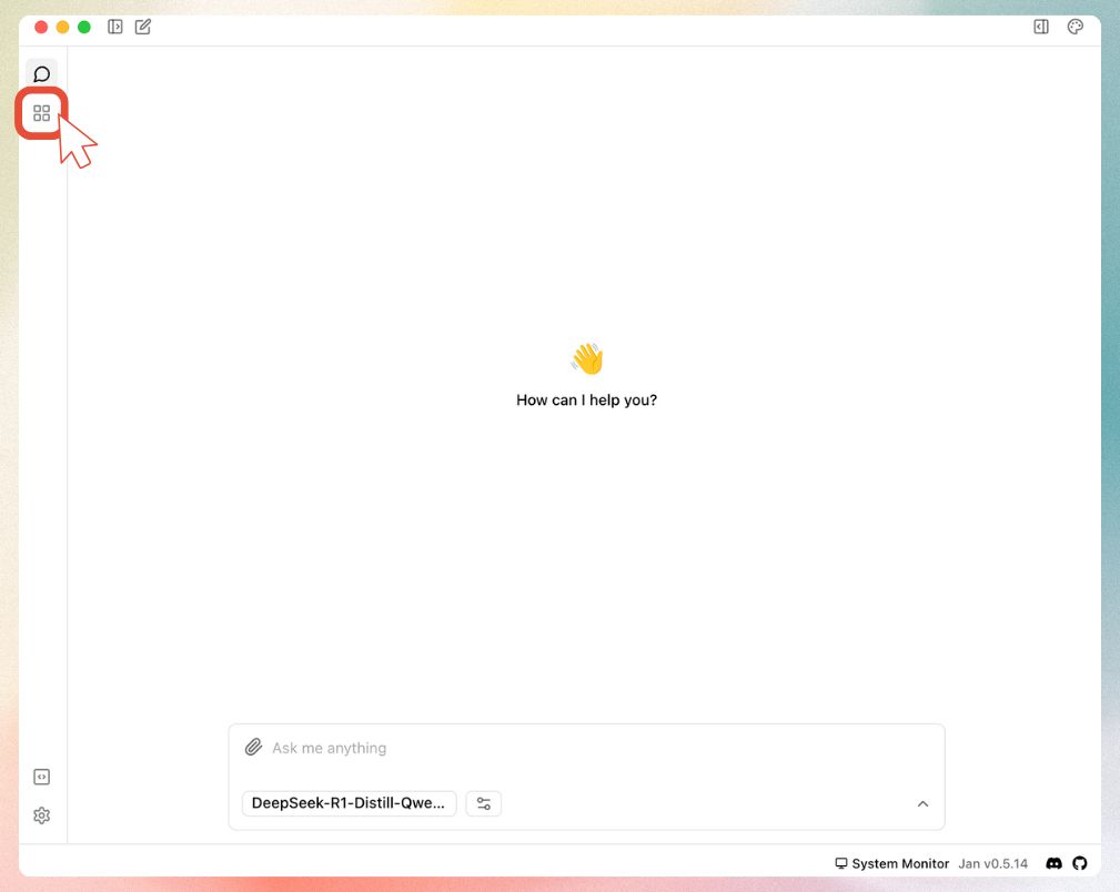 Opening Jan's model section