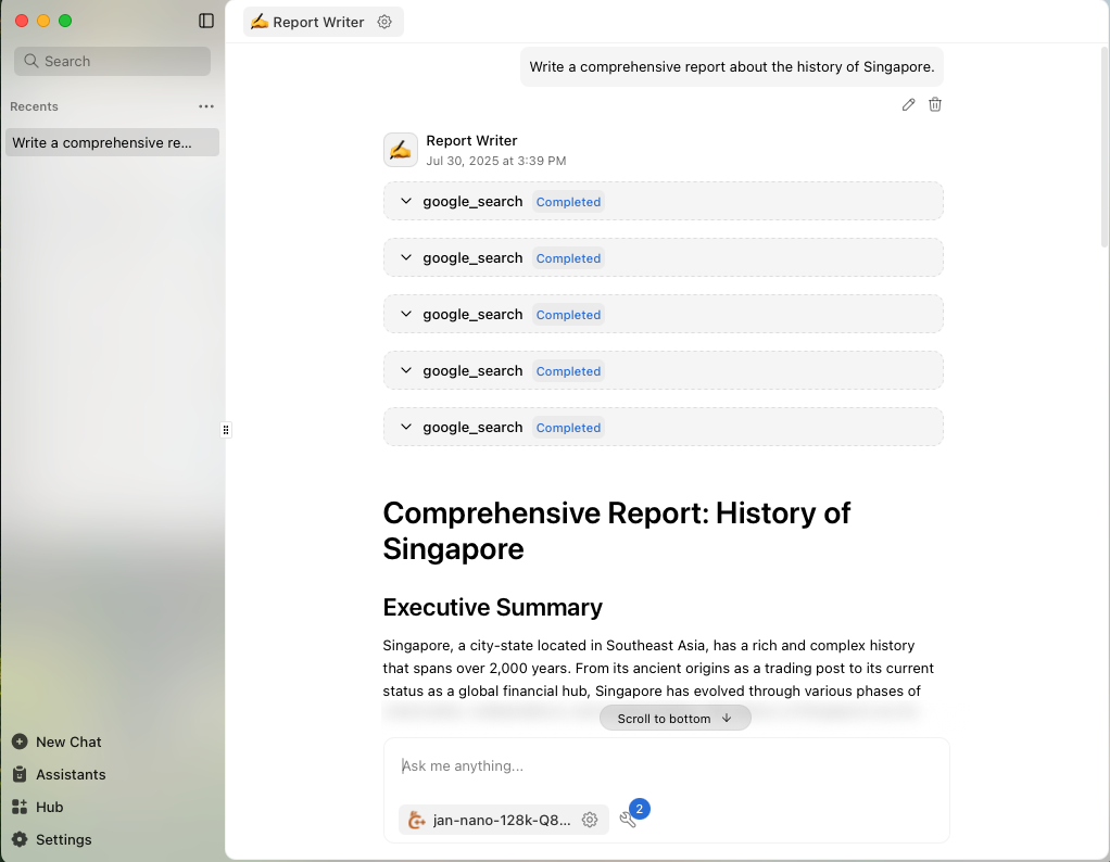 Research Result Local