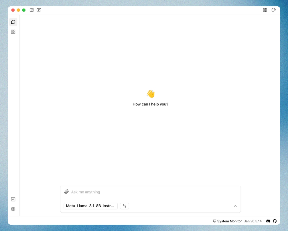 Run AI models locally with Jan